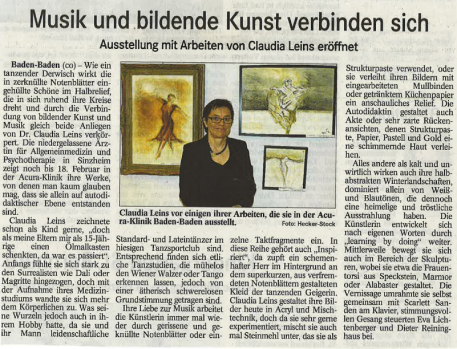 Nachbericht Vernissage